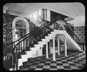 Staircase from Barrell mansion