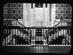 Staircase from Barrell mansion (upper view)