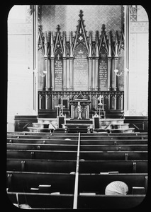 "Reredos" of Winthrop Church in 1893