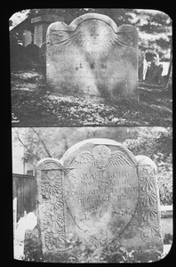 Gravestones in Phipps Street Burial Ground