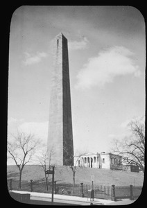 Bunker Hill Monument and lodge