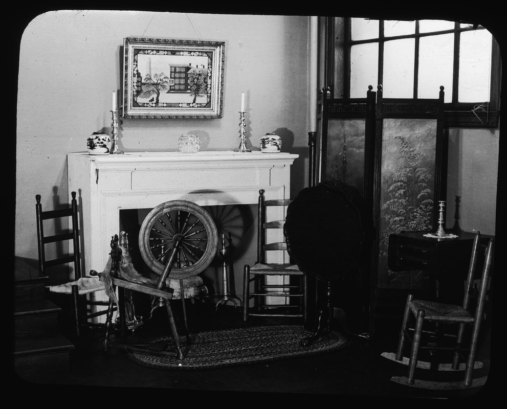 Exhibit in auditorium of Charlestown Branch Library April-May, 1944