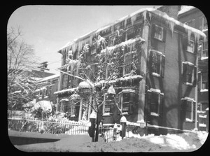 Hyde mansion in winter - 1930. 32 Cordis Street