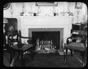 Front parlor fireplace, 32 High Street