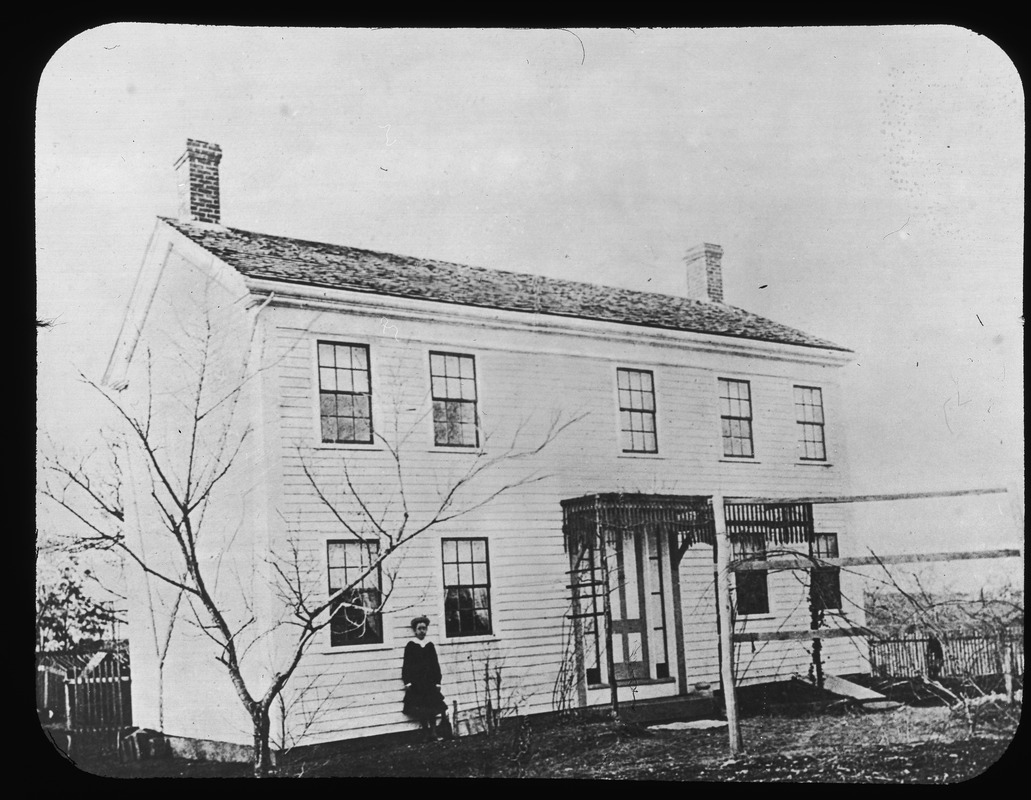 Solomon Willard's house in West Quincy in 1883