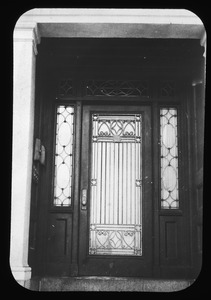 Doorway at 284 Bunker Hill Street, January 1957