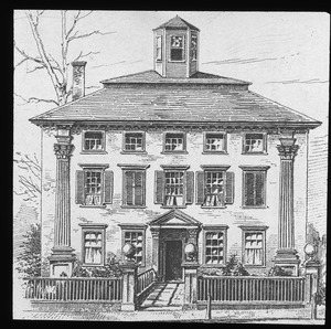 House of Hon. James Russell, built in 1780 (1790?)