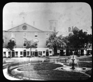Old Town Hall in the 1860's