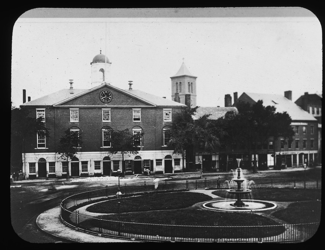 Clearer Photo of old Town Hall Digital Commonwealth