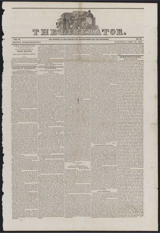 The liberator Digital Commonwealth