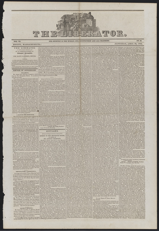 The Liberator Digital Commonwealth