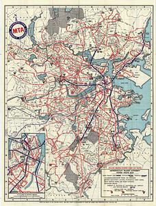 Metropolitan Transit Authority system route map