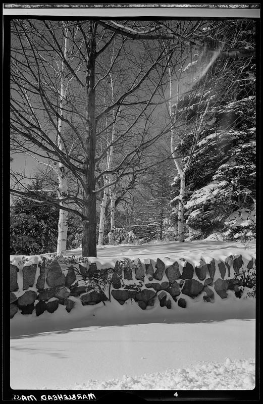 Marblehead, outdoor scene, snow