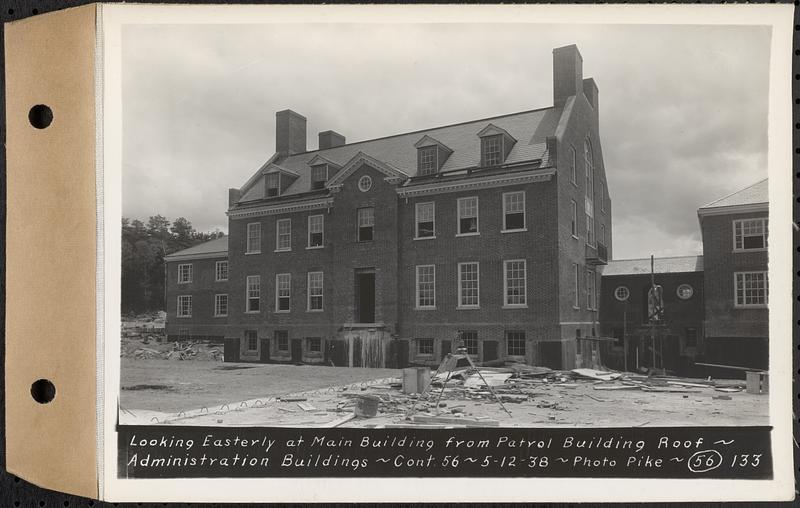 Contract No. 56, Administration Buildings, Main Dam, Belchertown