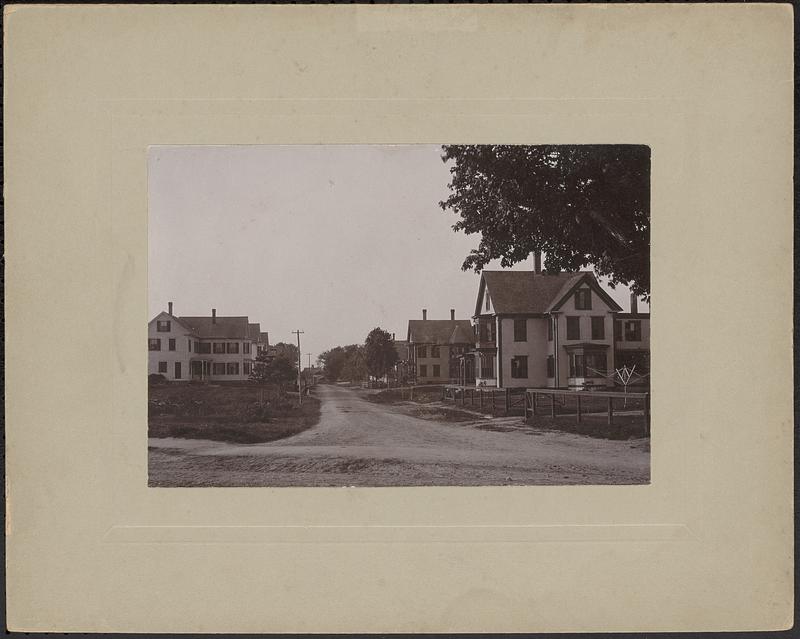 Cross Street looking north from Main Street