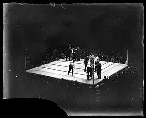 Unidentified boxing match