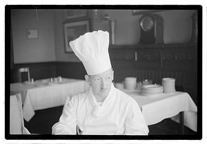 Max Hofer, pres. Of Epicurean Club and chef of the Union Club