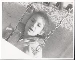 Girl on a swing