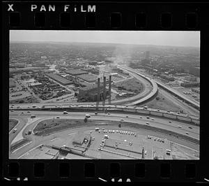South Bay incinerator and Southeast Expressway, Boston