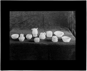 FI Pottery made by members of the "Industries Club," 1914