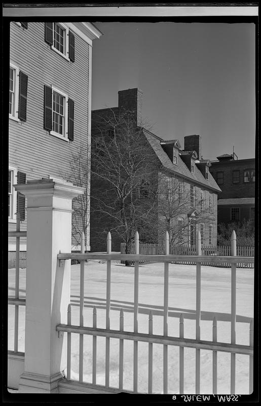 Fencing and house exterior