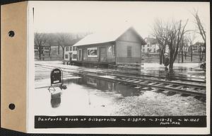 Danforth Brook, Gilbertville, Hardwick, Mass., 2:38 PM, Mar. 19, 1936