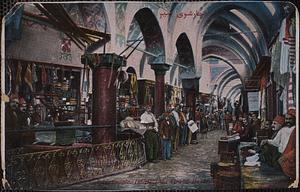 Constantinople. Intérieur du Grand Bazar