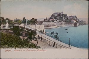 Corfou. Citadelle et Boulevard Elisabeth