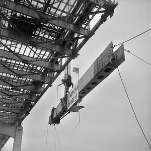 Braga Bridge construction, Fall River
