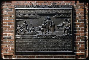 Four Freedoms plaque, North End