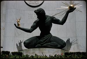 The Spirit of Detroit statue, Detroit, Michigan