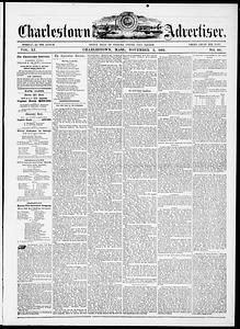 Charlestown Advertiser, November 02, 1861