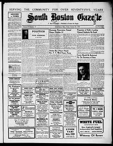 South Boston Gazette, October 24, 1952