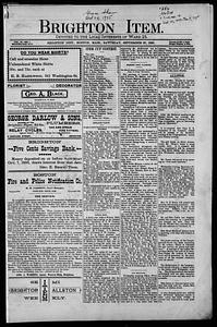 The Brighton Item, September 23, 1893