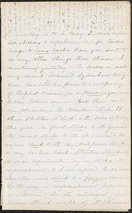 Letter from Zadoc Long to John D. Long, May 3, 1868