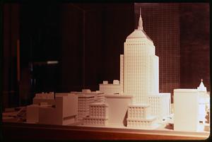 Models of city buildings