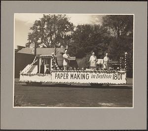 Papermaking Parade Float