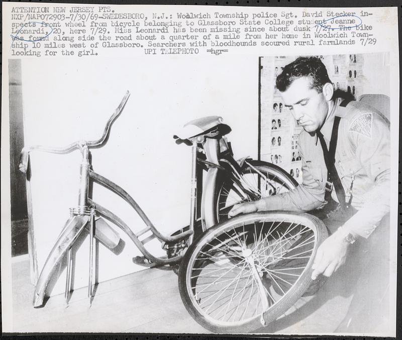 Woolwich Township Police Sgt. David Stecker