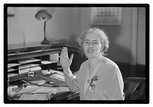 Mrs. Hilda Quirk, Boston Registrar of Vital Statistics