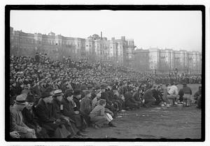 Football game, Back Bay Fens