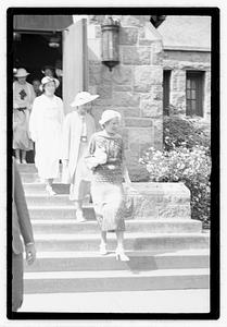 Wedding, daughter of Mrs. Richard Howard taken at Presentation Church Oak Sq. Brighton