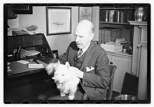 William B. Rogers of Sherborn, has show dogs