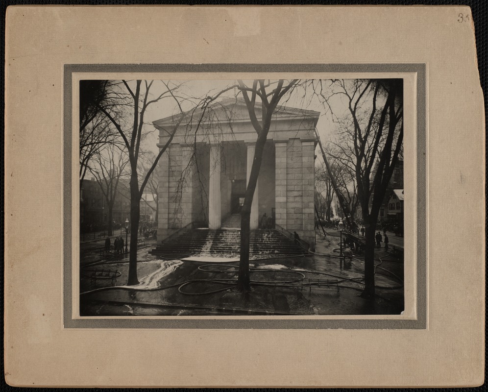 Fire, New Bedford City Hall, December 1906