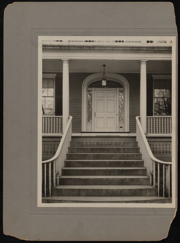 Doorway of Horatio Hathaway House, New Bedford