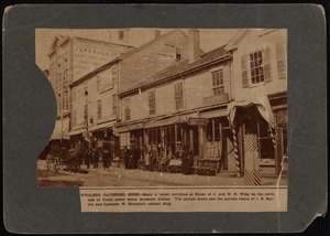 Store fronts of J. & W.R. Wing & Company, whaling vessel supplier