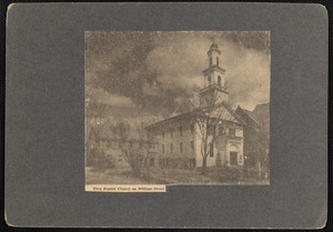 First Baptist Church, William St., New Bedford, MA