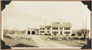 Residence of Mr. Martin Borey, 1934, after its removal from original site, formerly the Red Lion Tavern