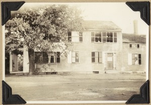 The Fletcher-Chamberlin house after the fire