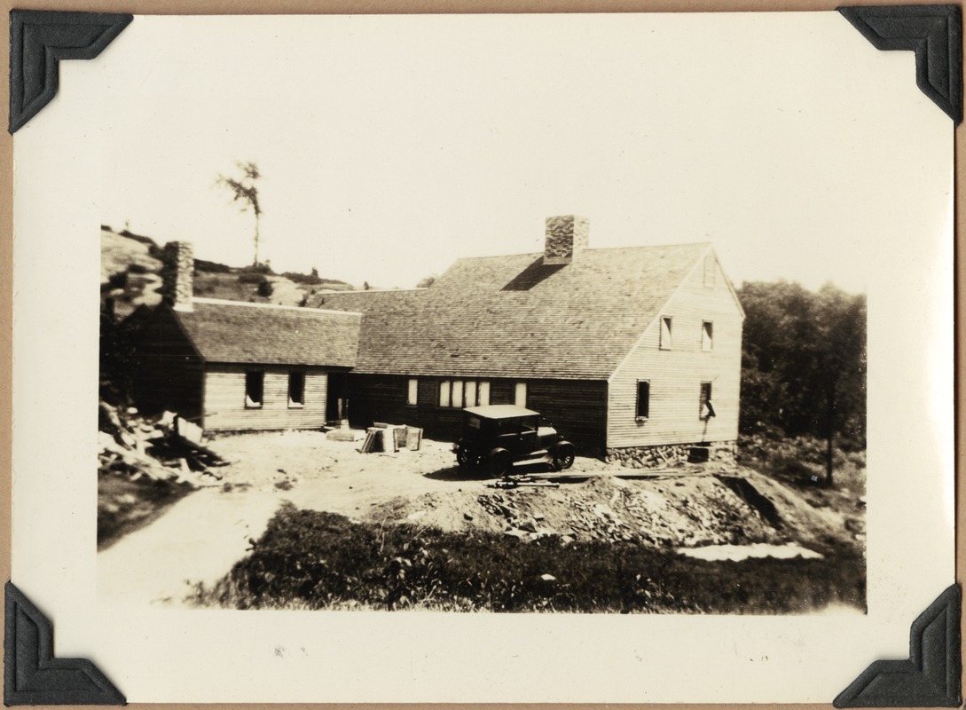 Lt. John 3 Andrews house in Essex, Mass., being remodeled in 1933.