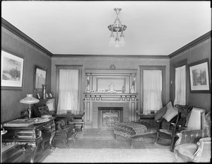 Living room, West Roxbury